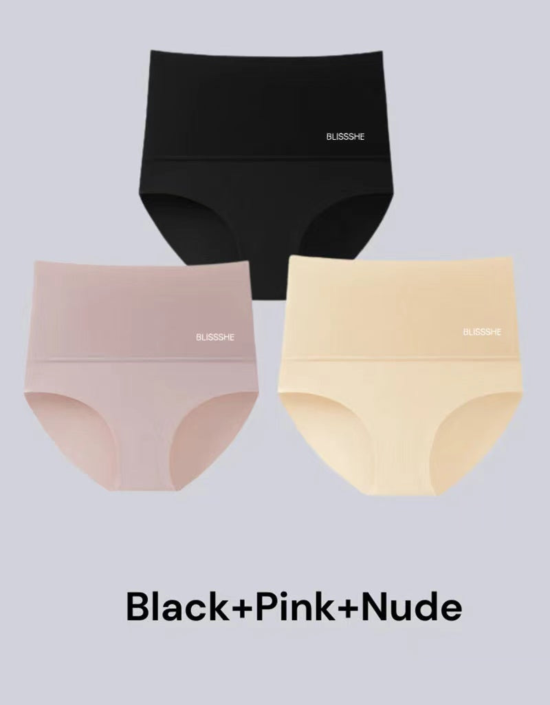 Violetate® 3-Pack High Waisted Tummy Control Briefs
